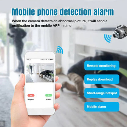 Compact WiFi Surveillance Camera with Wide View Angle