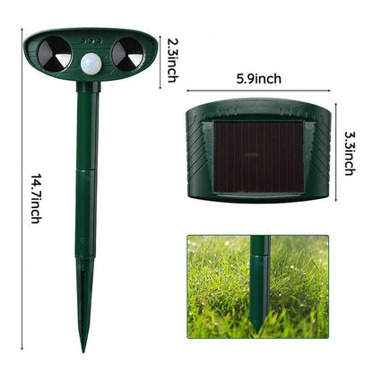 Eco-Friendly Ultrasonic Animal Repeller with Motion Detection
