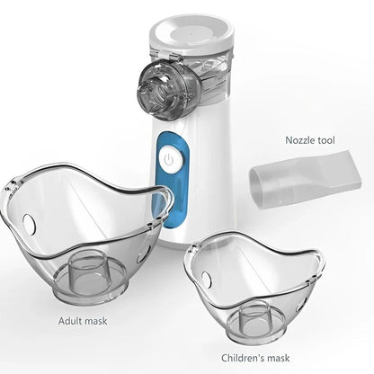 Compact Personal Nebulizer with Adjustable Mist Settings