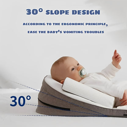 CozyNest Infant Positioning Pillow with Easy-Clean Cover