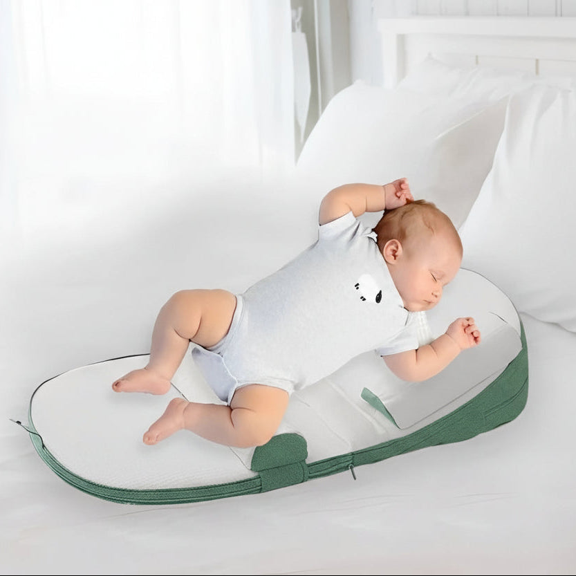 CozyNest Infant Positioning Pillow with Easy-Clean Cover
