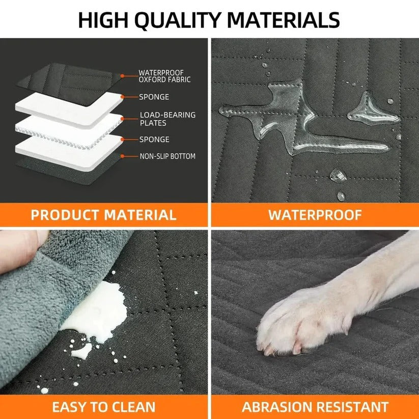 Pet Travel Safety Bridge with Non-Slip Design and Reinforced Base