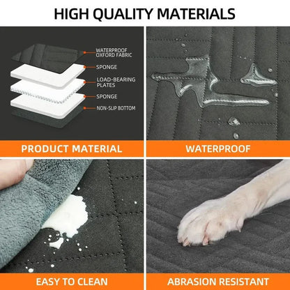Pet Travel Safety Bridge with Non-Slip Design and Reinforced Base