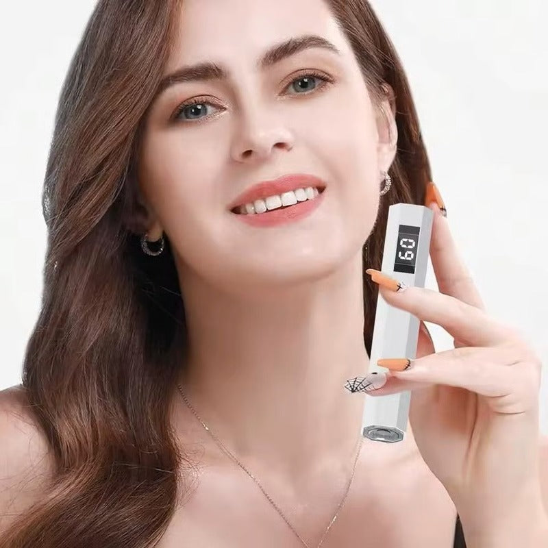 Compact Rechargeable Nail Curing Light for On-the-Go Glam