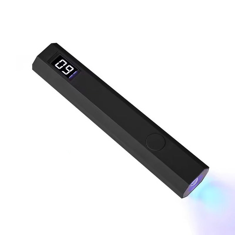 Compact Rechargeable Nail Curing Light for On-the-Go Glam