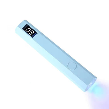 Compact Rechargeable Nail Curing Light for On-the-Go Glam
