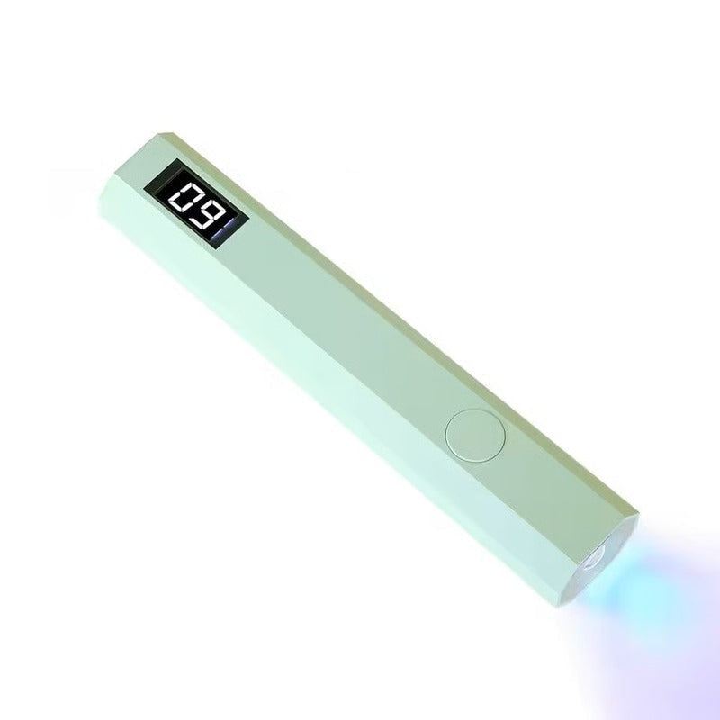 Compact Rechargeable Nail Curing Light for On-the-Go Glam
