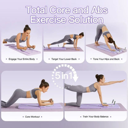 Ultimate Core Strength Trainer with Smart Timer & Straps