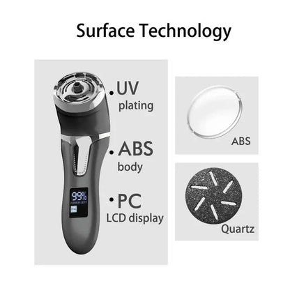 Rechargeable Foot Exfoliator with Two Speed Options