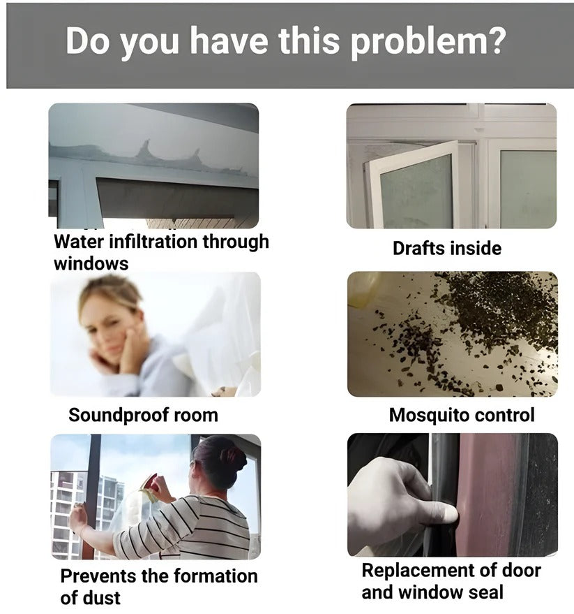 Weatherproof Door Seal Strip for Home Protection
