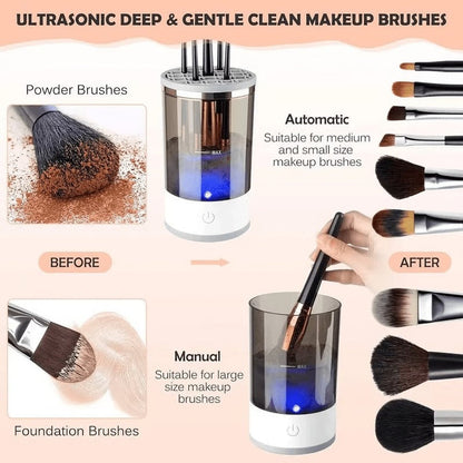 Smart Brush Cleaner with Quick Drying Action