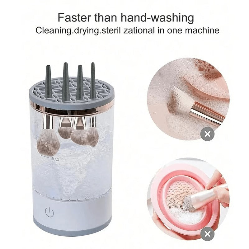 Smart Brush Cleaner with Quick Drying Action
