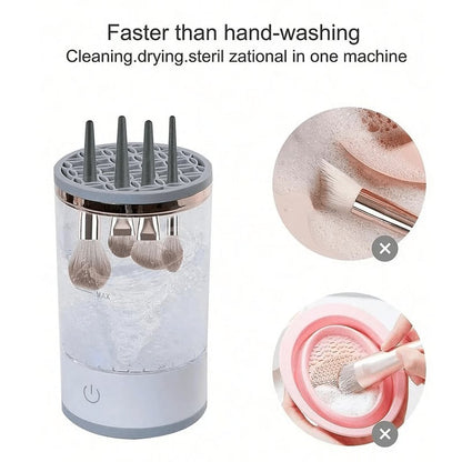 Smart Brush Cleaner with Quick Drying Action