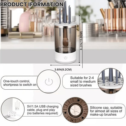 Smart Brush Cleaner with Quick Drying Action