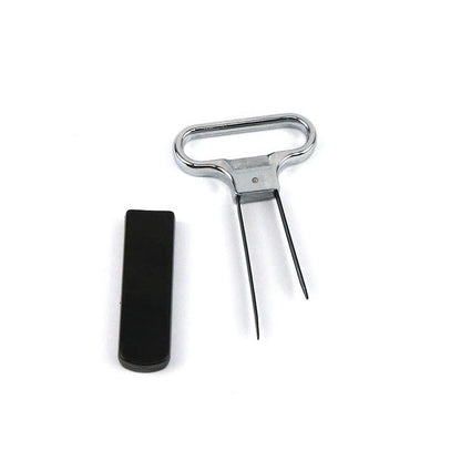 Elegant Two-Prong Wine Extractor for Vintage Bottles