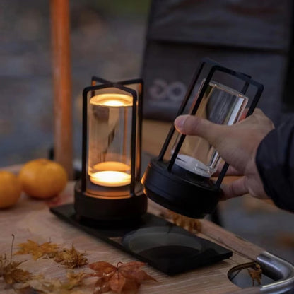 Portable Rechargeable Crystal Lamp for Stylish Lighting
