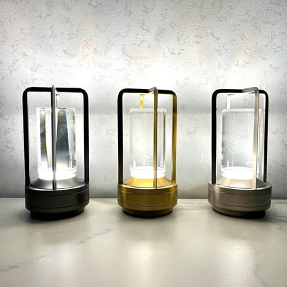 Portable Rechargeable Crystal Lamp for Stylish Lighting