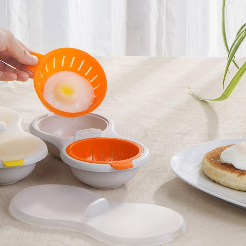 Express Egg Steamer for Perfectly Poached and Fluffy Eggs