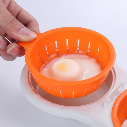 Express Egg Steamer for Perfectly Poached and Fluffy Eggs
