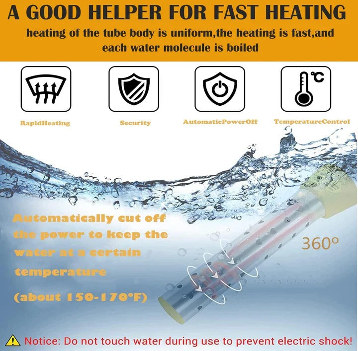 Compact Electric Water Heater for Instant Hot Water
