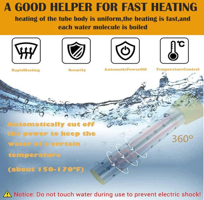 Compact Electric Water Heater for Instant Hot Water