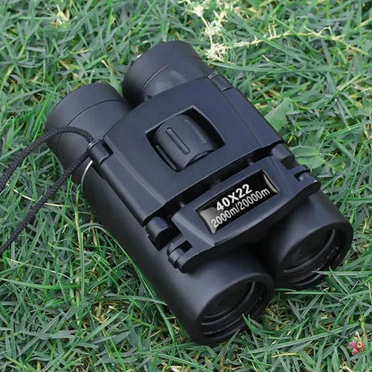 Compact 40x22 Travel Binoculars with Easy Focus Adjustment
