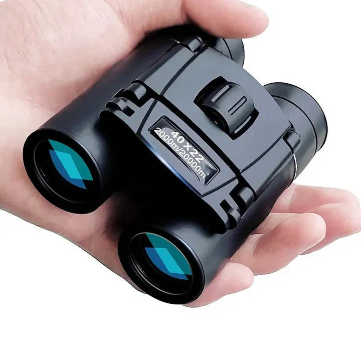 Compact 40x22 Travel Binoculars with Easy Focus Adjustment