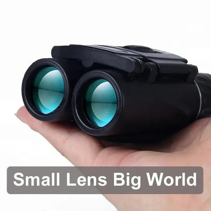 Compact 40x22 Travel Binoculars with Easy Focus Adjustment