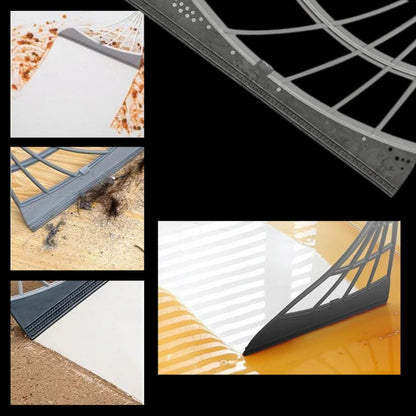Versatile Telescopic Broom with Multi-Surface Cleaning Head