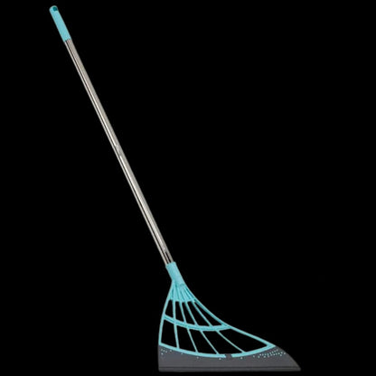Versatile Telescopic Broom with Multi-Surface Cleaning Head