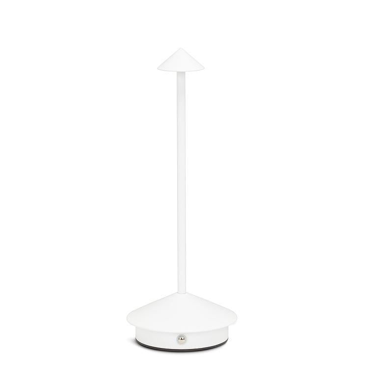 Portable LED Table Lamp with Touch Controls and Rechargeable Battery