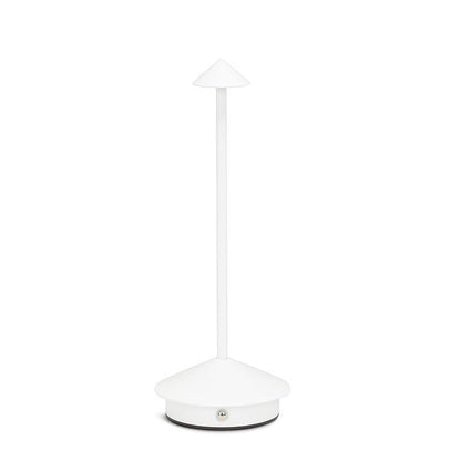 Portable LED Table Lamp with Touch Controls and Rechargeable Battery