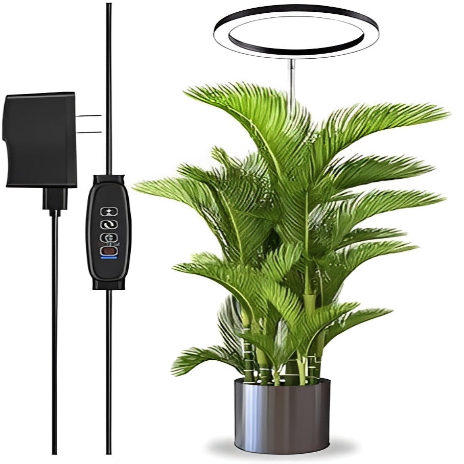 Versatile Indoor Plant LED Light with Height Adjustment & Timer