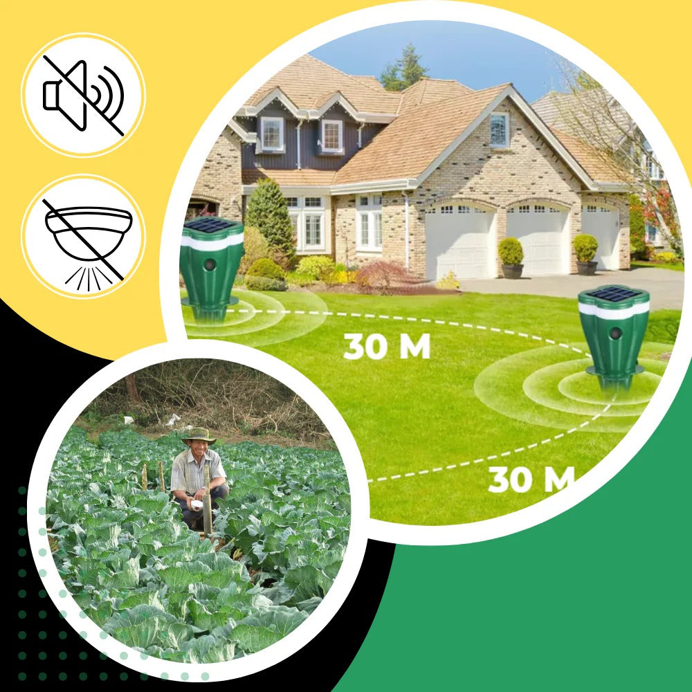 Ultimate Solar Ground Pest Deterrent