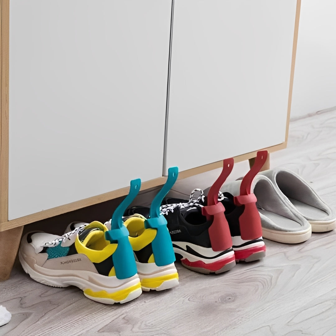 Ergonomic Clip-On Shoe Helper for Easy Foot Access