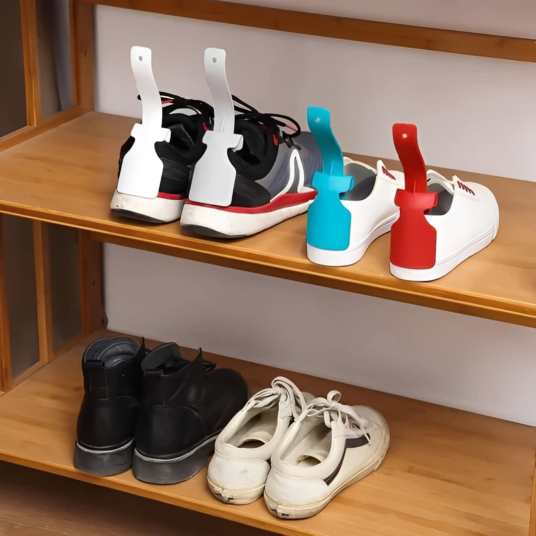 Ergonomic Clip-On Shoe Helper for Easy Foot Access