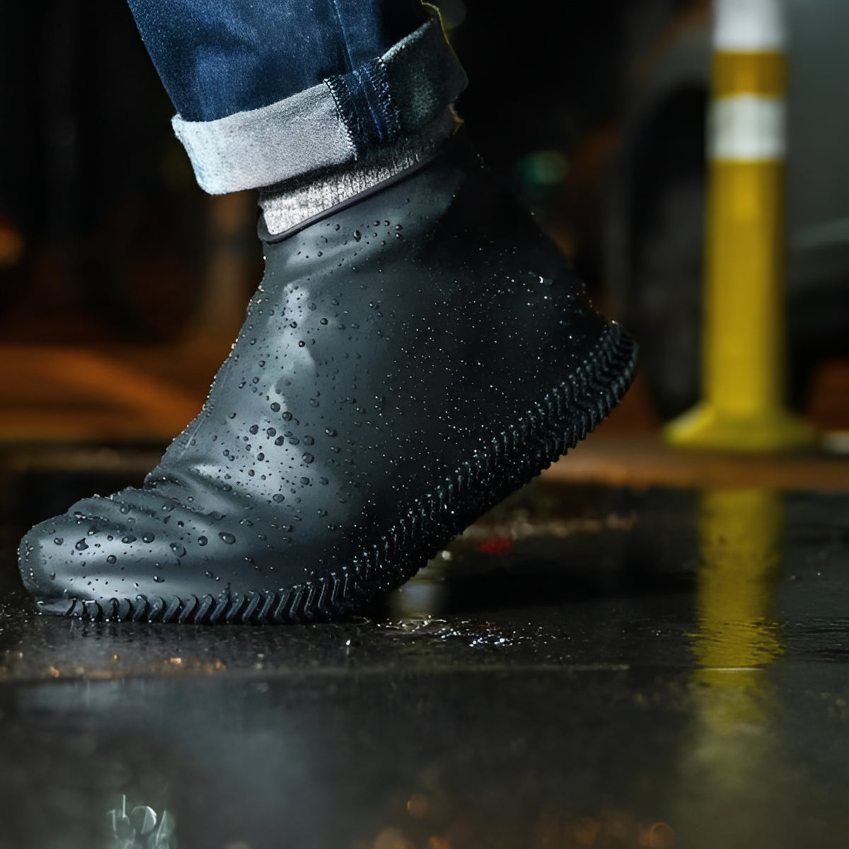Durable Silicone Footwear Protectors for Wet Weather Adventures