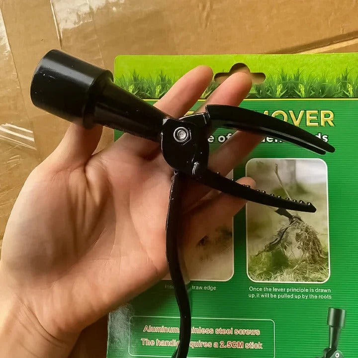 Ergonomic Weed Remover with Detachable Handle