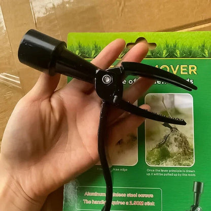 Ergonomic Weed Remover with Detachable Handle
