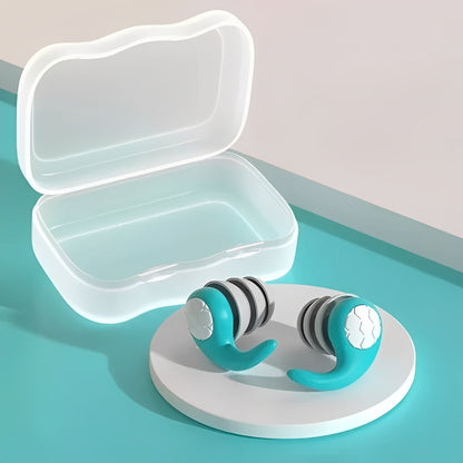ComfortSeal Silicone Earplugs for Quiet Sleep and Focus
