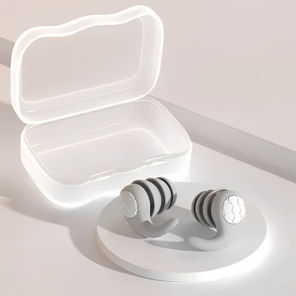 ComfortSeal Silicone Earplugs for Quiet Sleep and Focus