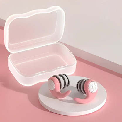 ComfortSeal Silicone Earplugs for Quiet Sleep and Focus