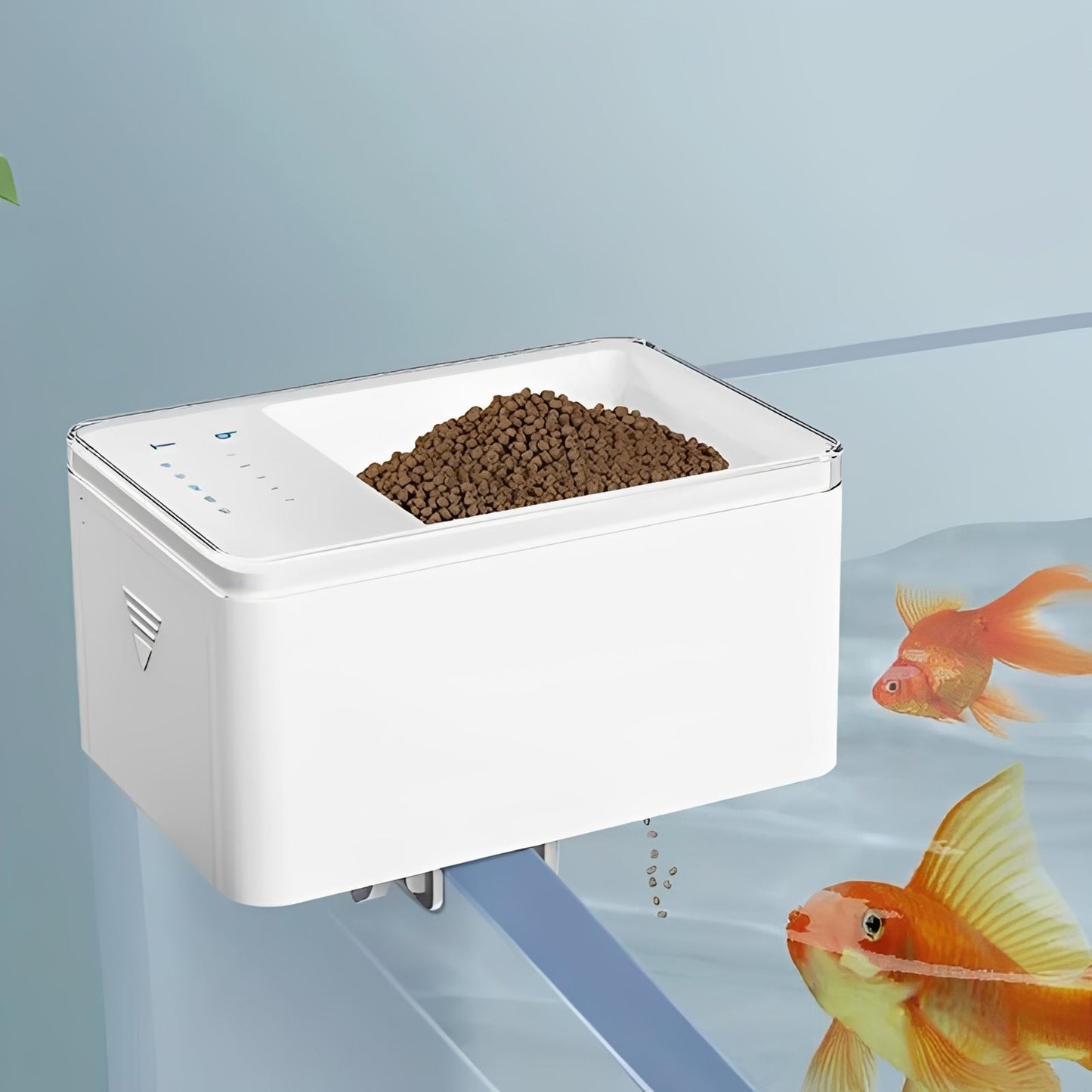 Smart Fish Feeder with Timer – 17.59 oz Capacity