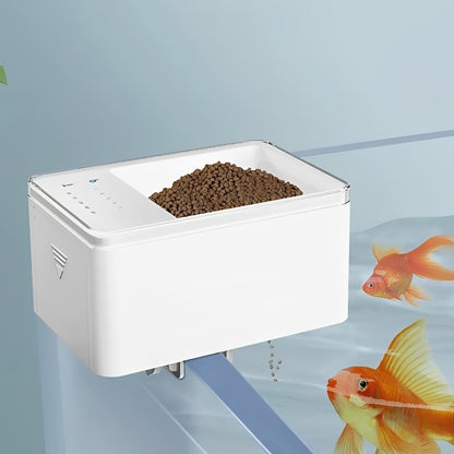 Smart Fish Feeder with Timer – 17.59 oz Capacity