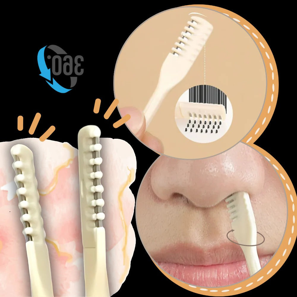 Effortless Manual Nose and Ear Grooming Tool