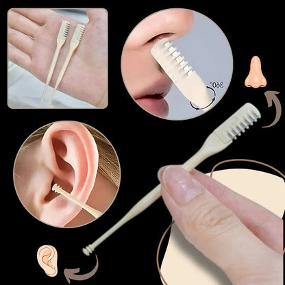 Effortless Manual Nose and Ear Grooming Tool