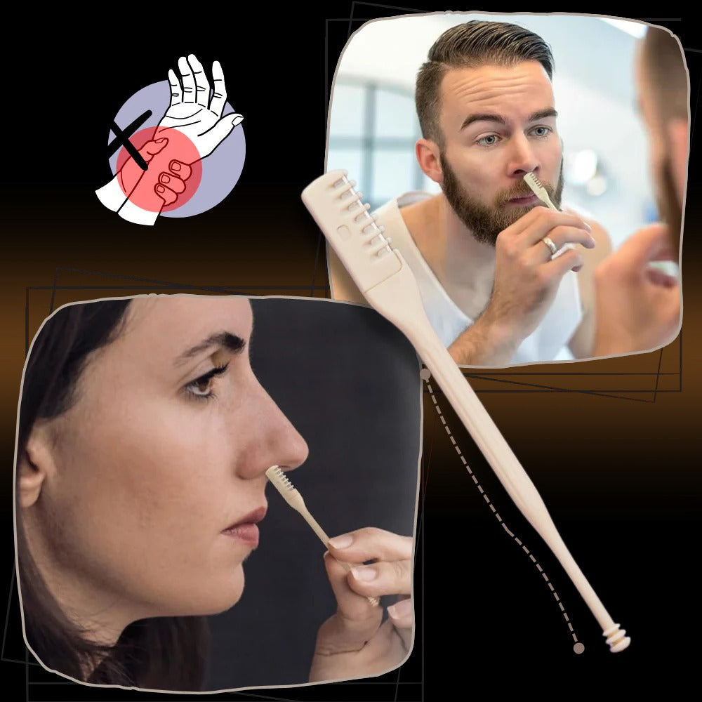 Effortless Manual Nose and Ear Grooming Tool
