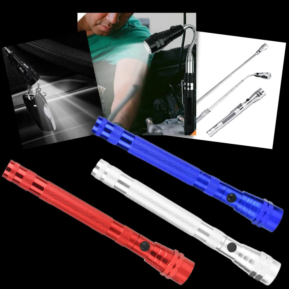 Adjustable Magnetic LED Work Light for Tight Spaces