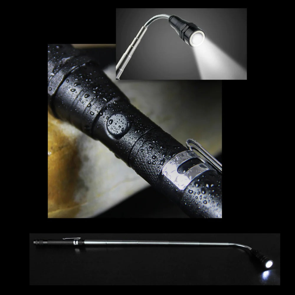 Adjustable Magnetic LED Work Light for Tight Spaces