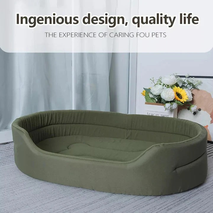 Eco-Friendly Washable Pet Bed for Ultimate Comfort